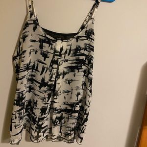 Black & white tank